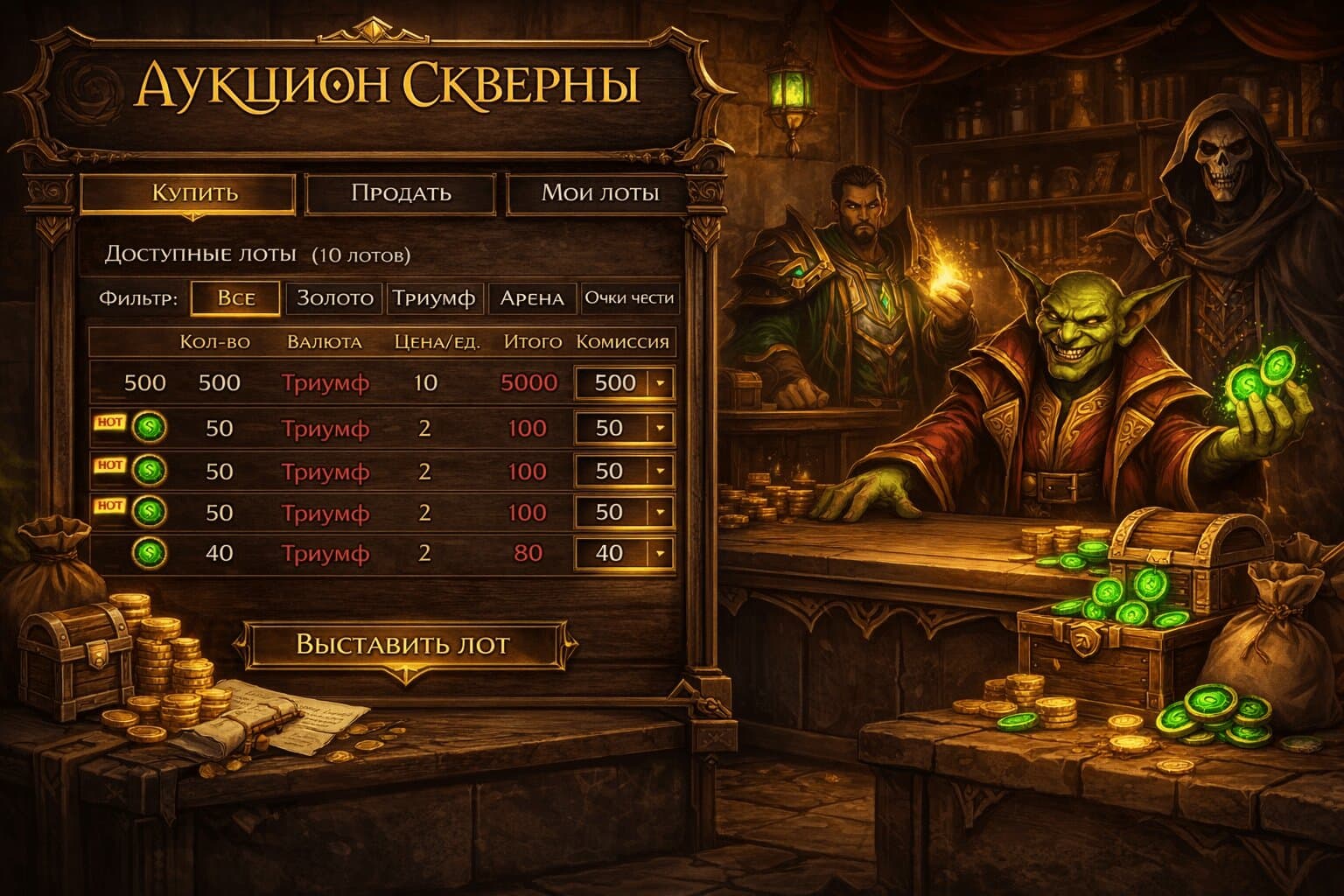 Мир Avalon и экономика игроков