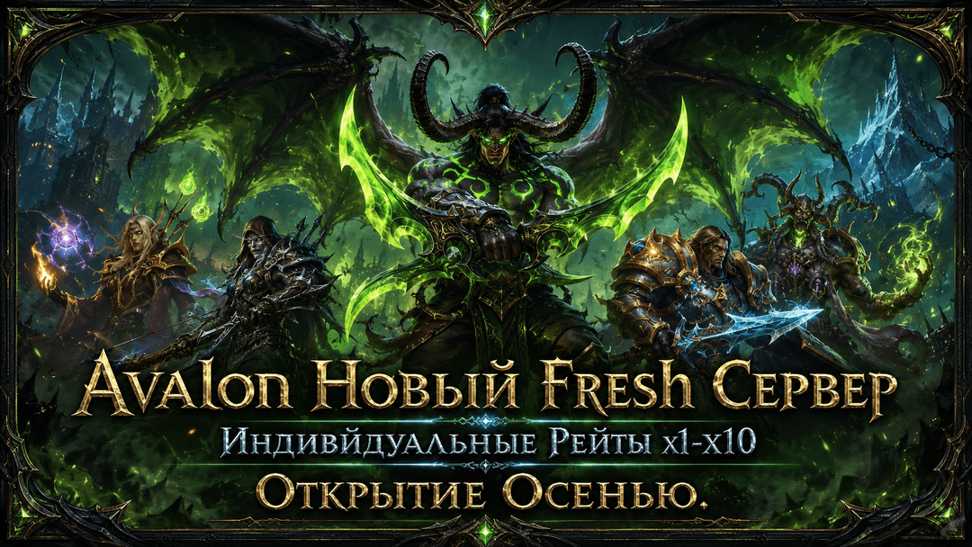📢 Важное объявление: Перезапуск Avalon х3 — Переход на х10!